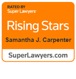 Rated By Super Lawyers | Rising Stars | Samantha J. Carpenter | SuperLawyers.com